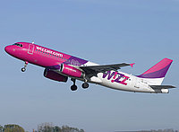 Wizz Air A320 at BUD